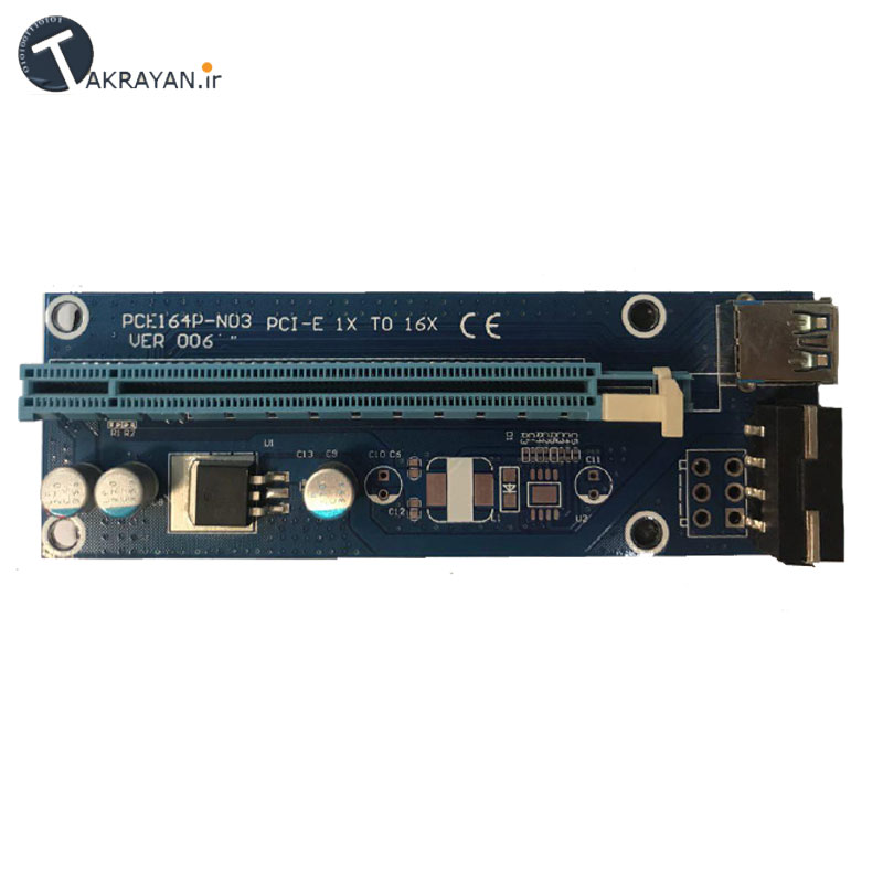 Riser PCIE x1 to x16 USB 3 Ver 006 extender